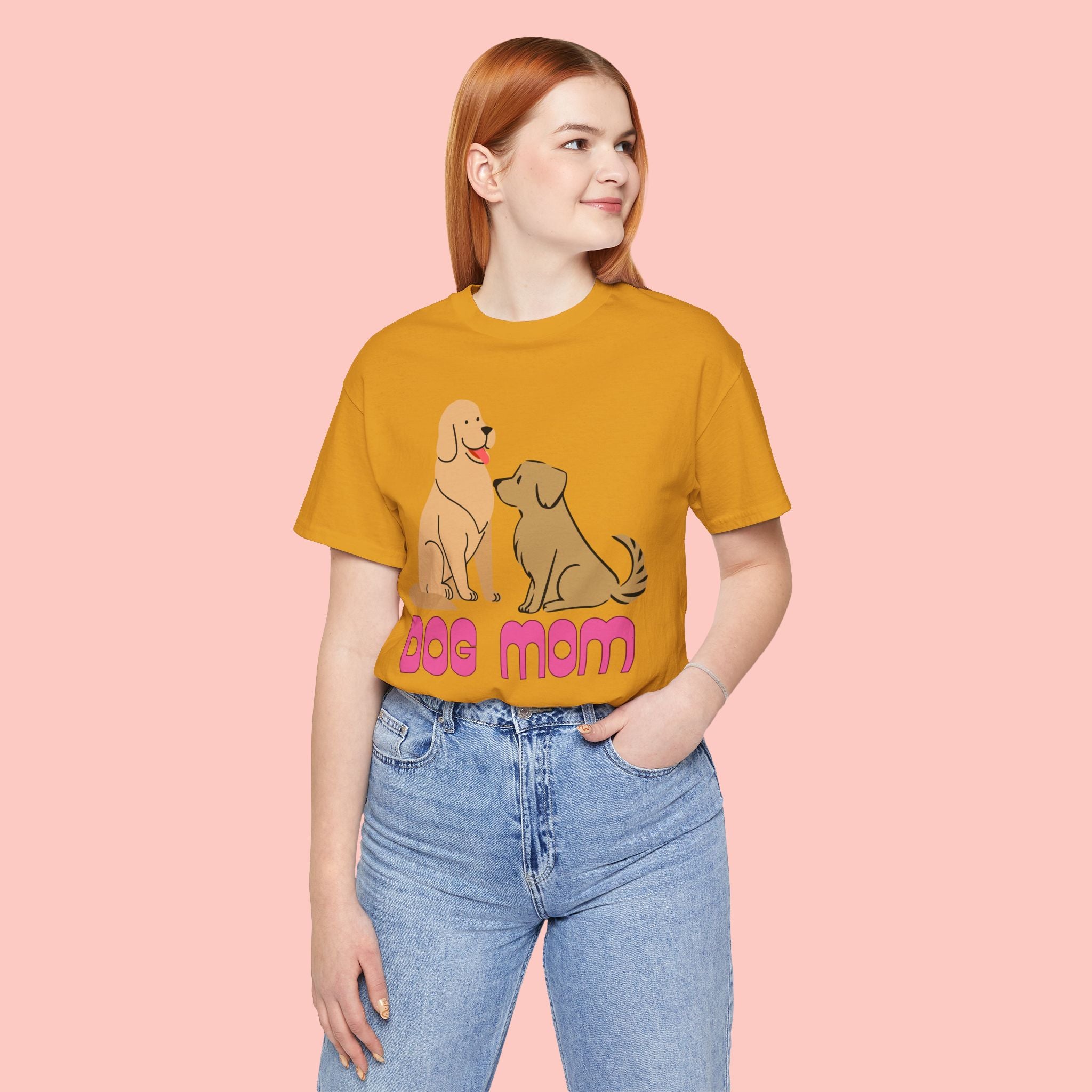 Dog Mom T‑Shirt — Cute Retro Dogs Graphic Tee for Dog Lovers