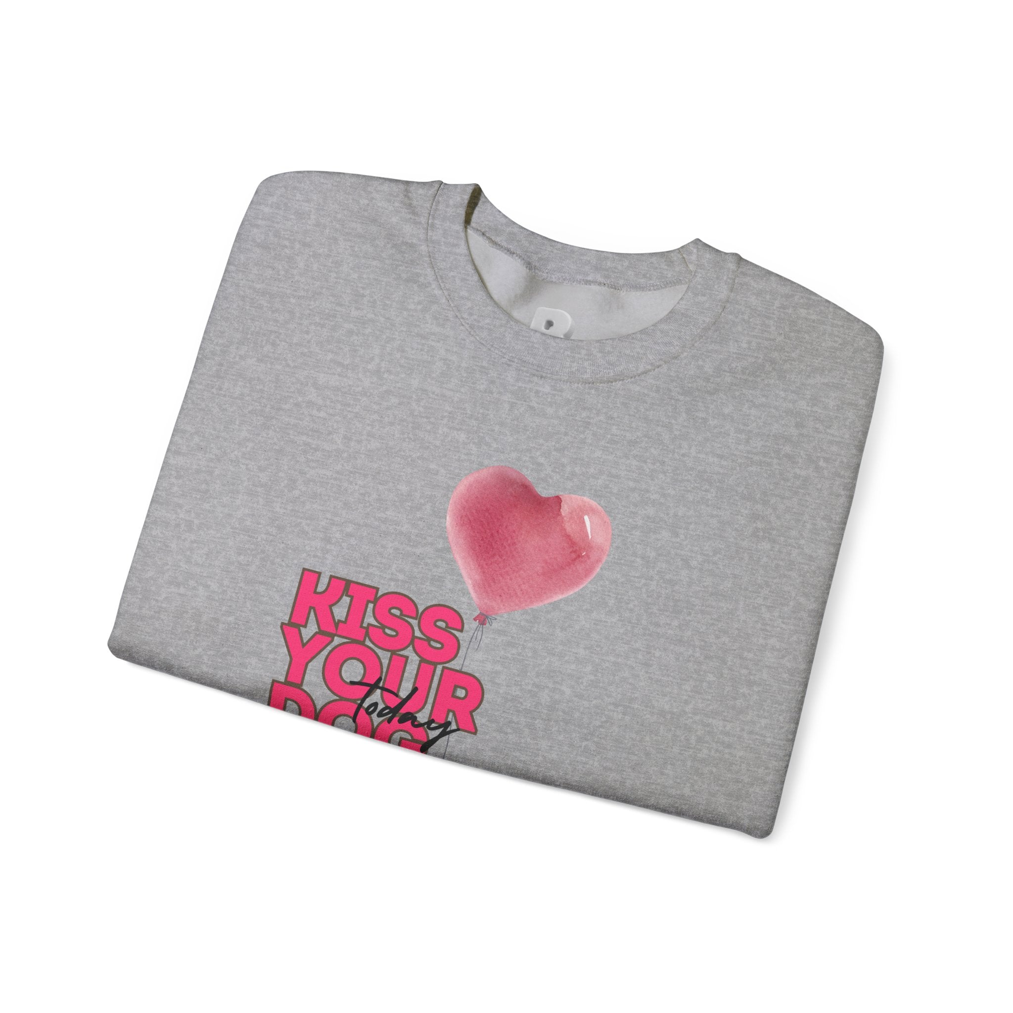 Kiss Your Dog Crewneck Sweatshirt