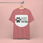 Paw Dog Lover T-Shirt — Cute Paw Print Tee for Dog Owners