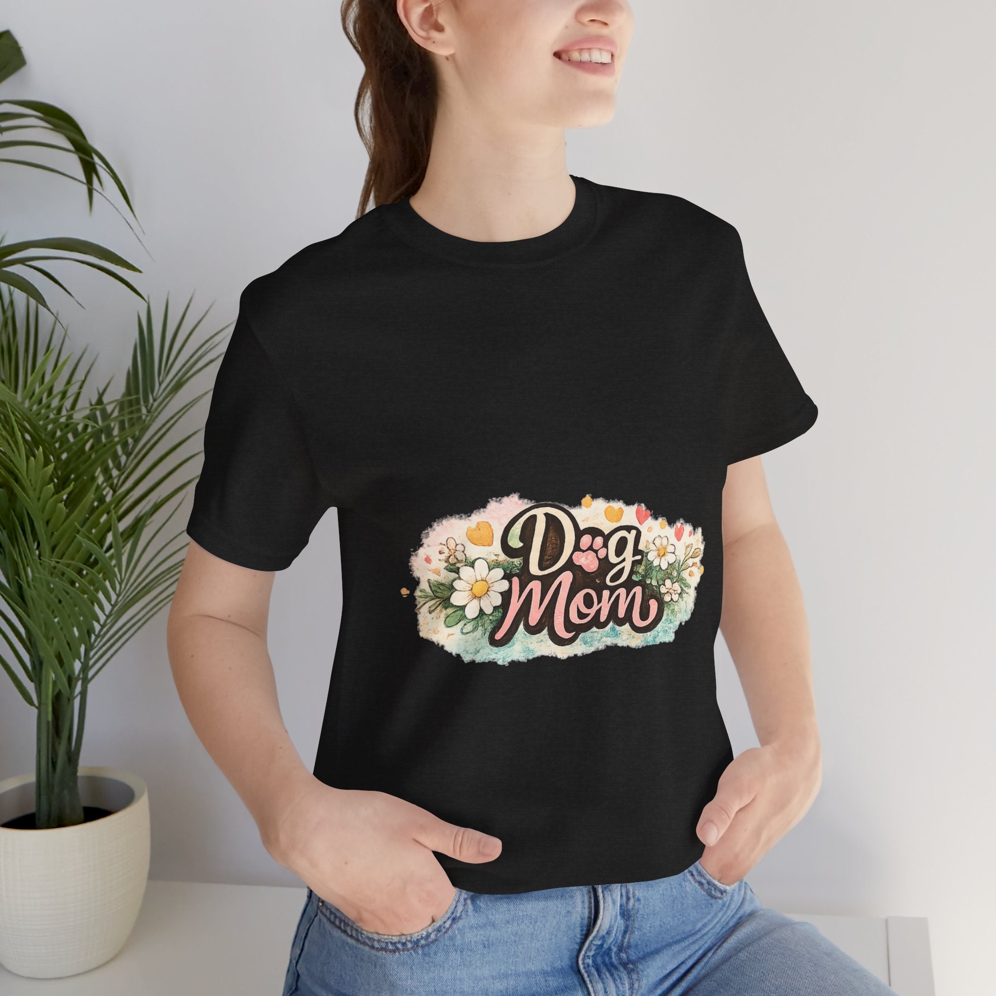 Dog Mom Floral Tee