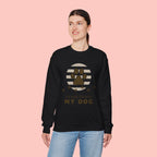 Life Is Better With My Dog Sweatshirt — Paw Print Crewneck for Dog Lovers