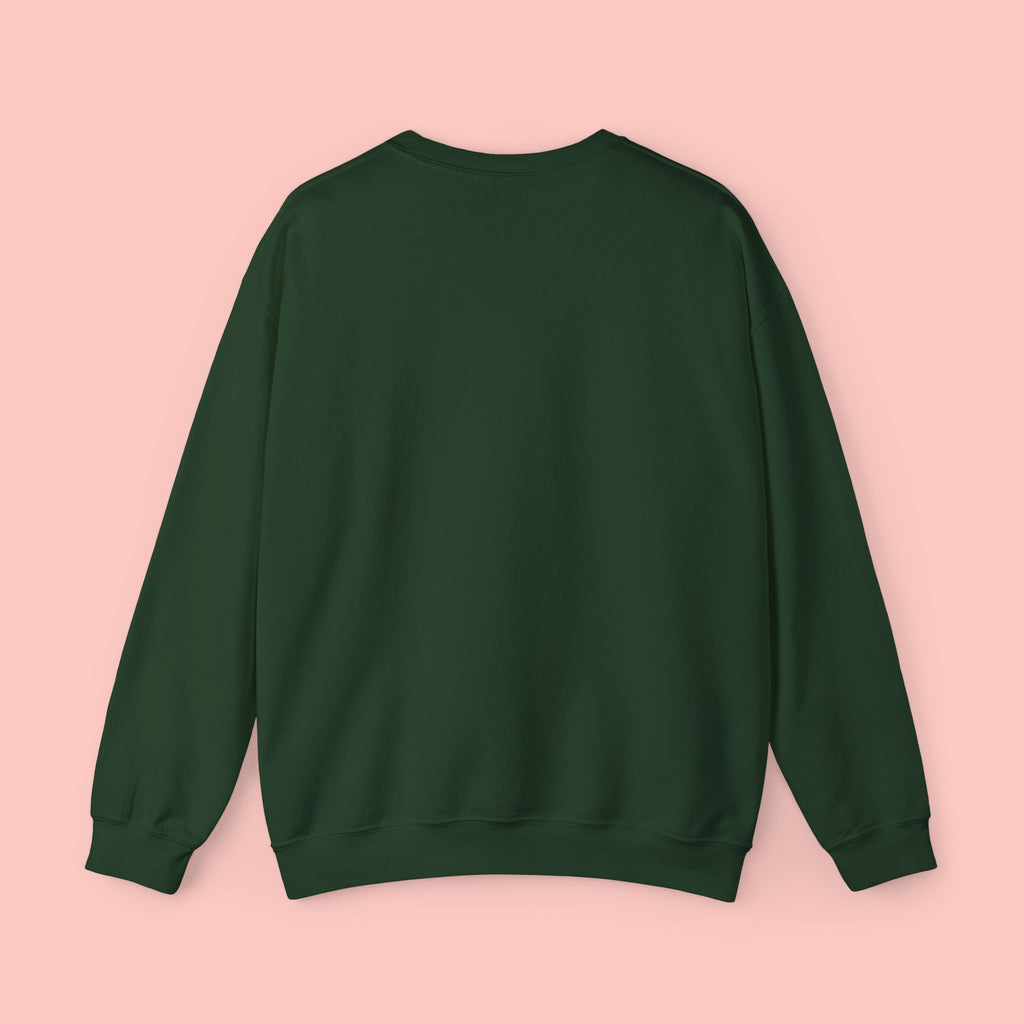 Dog Mama Crewneck Sweatshirt – Cute Paw Print & Puppy Graphic