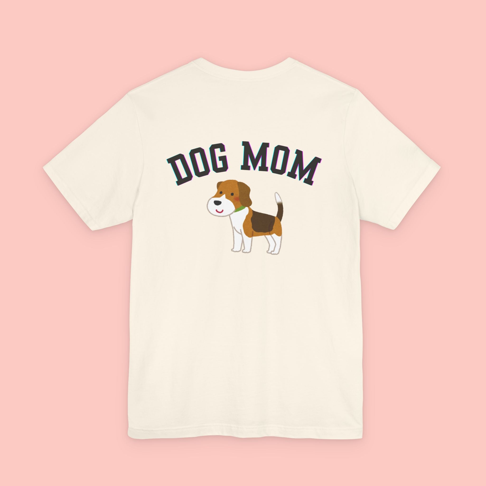 Dog Mom T-Shirt — Cute Beagle Graphic Tee for Dog Lovers