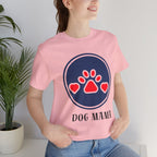 Dog Mama T-Shirt — Cute Paw & Heart Graphic Tee for Dog Lovers