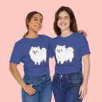 Cute Fluffy Pomeranian Tee — "Mom's Cute Child" Dog T-Shirt
