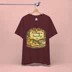 A Dog Is Family T-Shirt - Vintage Pet Lover Tee