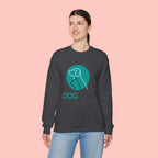 Dog Mom Crewneck Sweatshirt – Proud To Be Dog Mom Graphic Pullover