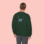 Dog Mom Crewneck Sweatshirt — "My Dog Is My Favorite Child" Graphic