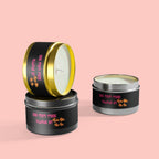 Dog Mom Mode Tin Candle — "Dog Mom Mode Always On" Scented Travel Candle