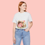 Dog Mom T-Shirt — Cute Floral Puppy Tee for Dog Lovers