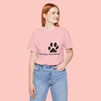 Two Paws, One Mom T-Shirt – Cute Dog Mom Paw Print Tee