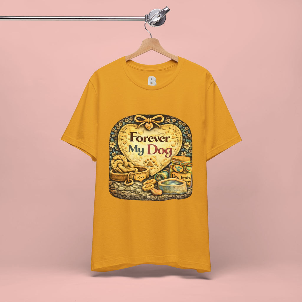 Dog T-Shirt — "Forever My Dog" Vintage Pet Lovers Tee