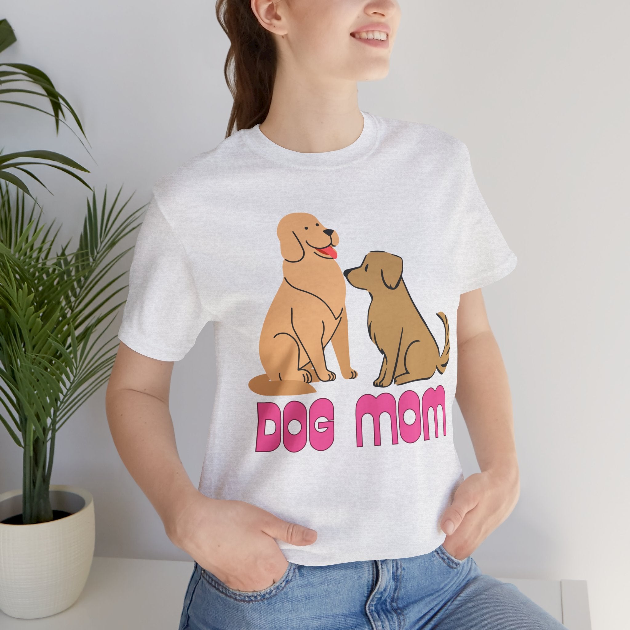 Dog Mom T‑Shirt — Cute Retro Dogs Graphic Tee for Dog Lovers