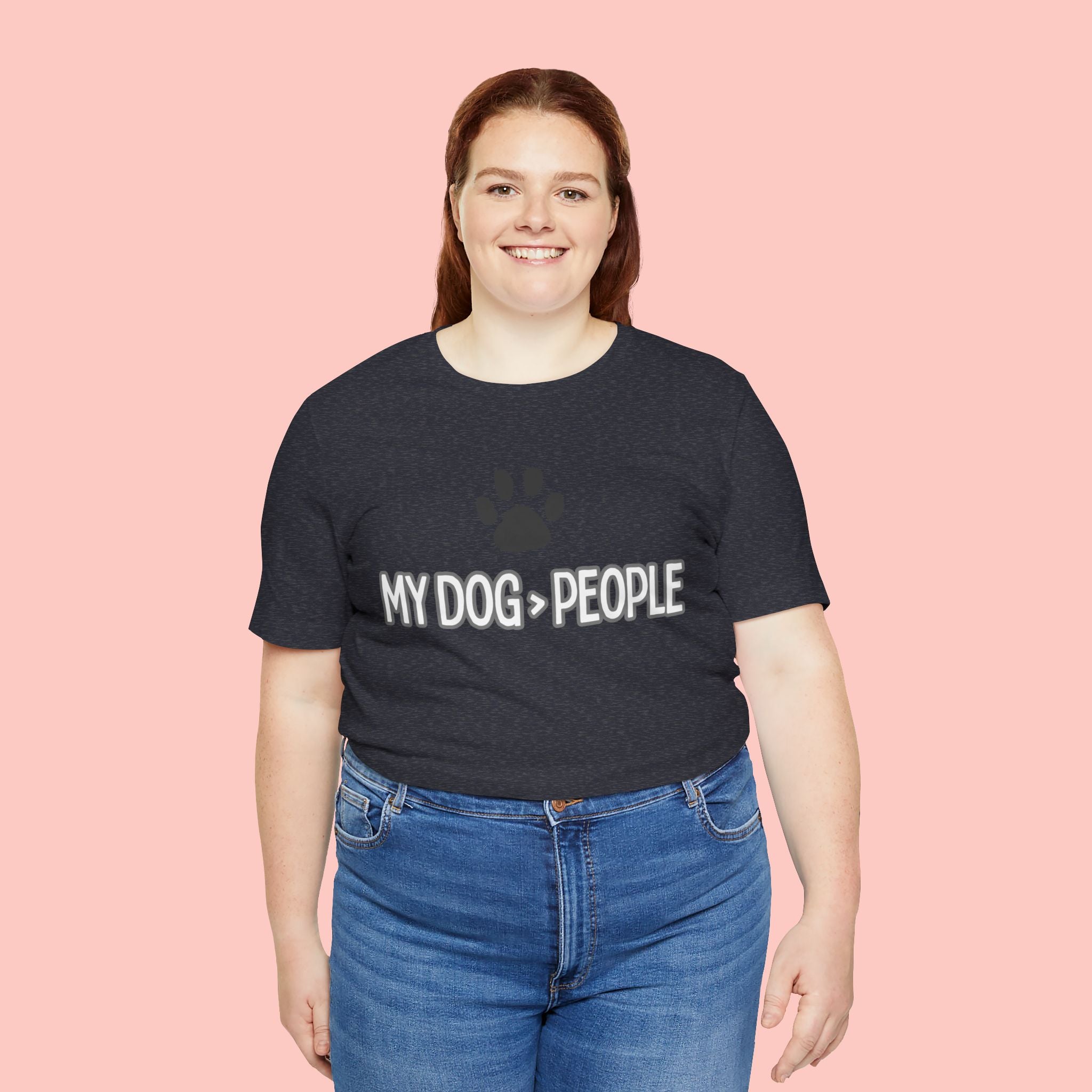 My Dog People T-Shirt — Dog Paw Graphic Tee for Dog Lovers