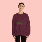 Proud Dog Mom Sweatshirt – Cute Dog Outline Crewneck for Pet Lovers