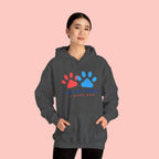 Dog Mom Hoodie – “I Am Not Single I Have Dog” Paw Print Hoodie