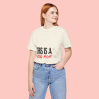 Dog Mom T-Shirt – "This Is A Dog Mom" Graphic Tee