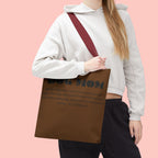 Dog Mom Tote Bag - 'Dog Mom' Printed Canvas Carryall, Gift for Dog Lovers