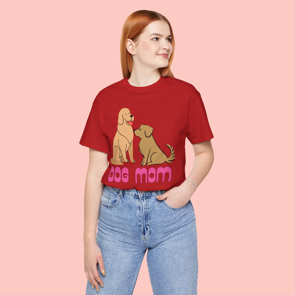Dog Mom T‑Shirt — Cute Retro Dogs Graphic Tee for Dog Lovers