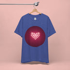 Paw Print Heart T‑Shirt — Cute Pet Lover Tee