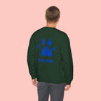 Dog Mom Crewneck Sweatshirt — Paw Print Graphic