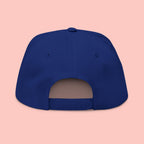 Flat Bill Cap — "Proud Dog Mom" Embroidered Trucker Hat