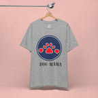 Dog Mama T-Shirt — Cute Paw & Heart Graphic Tee for Dog Lovers