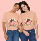 Dog Mom T-Shirt - Cute Woman with Dogs Graphic Tee