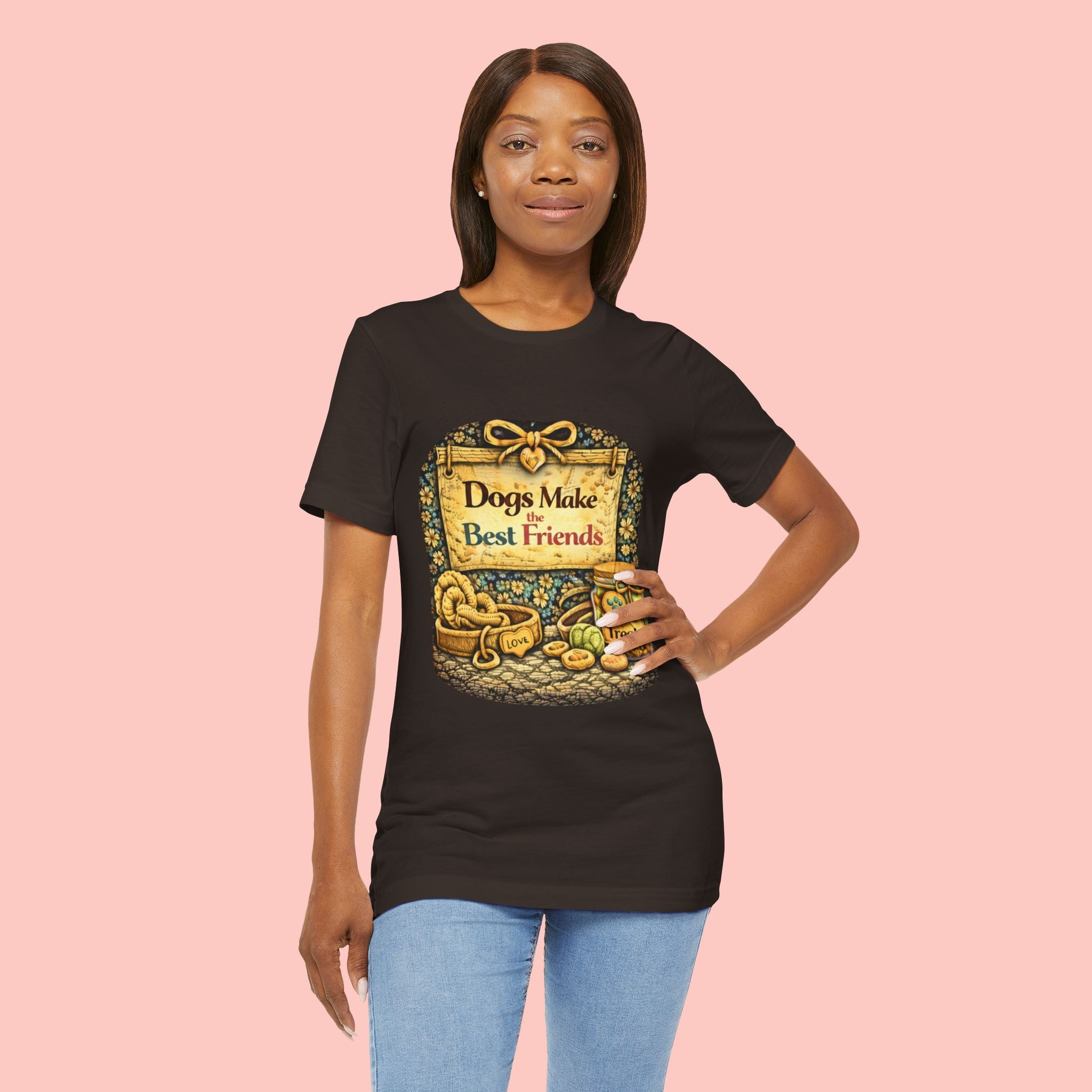 Dogs Make the Best Friends T-Shirt