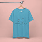 Proud Dog Mom T-Shirt — Cute Paw Print Dog Mom Tee