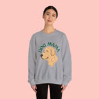Dog Mama Crewneck Sweatshirt – Cute Golden Retriever Design