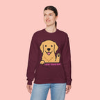 Golden Retriever "Love Your Dog Everyday" Sweatshirt - Cute Pet Lover Crewneck