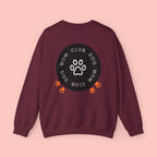 Dog Mom Club Sweatshirt — Paw Print Crewneck