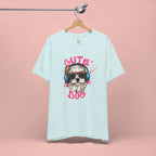 Cute Dog Tee — Headphones Puppy Graphic T-Shirt