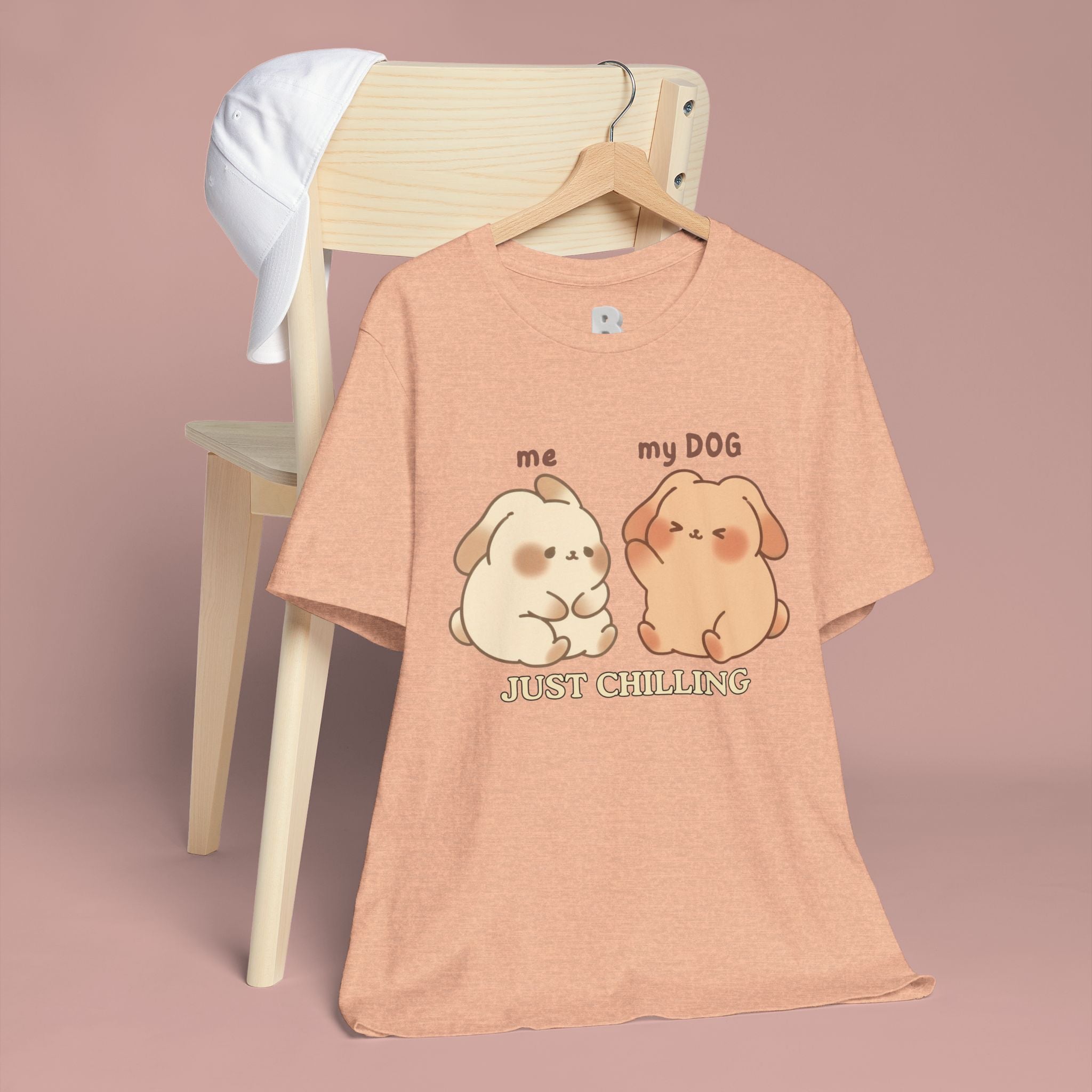 Just Chilling Dog T-Shirt — Cute Me & My Dog Matching Tee