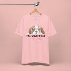 I'm Counting on My Dog T-Shirt — Cute Cavalier Dog Graphic Tee for Dog Lovers