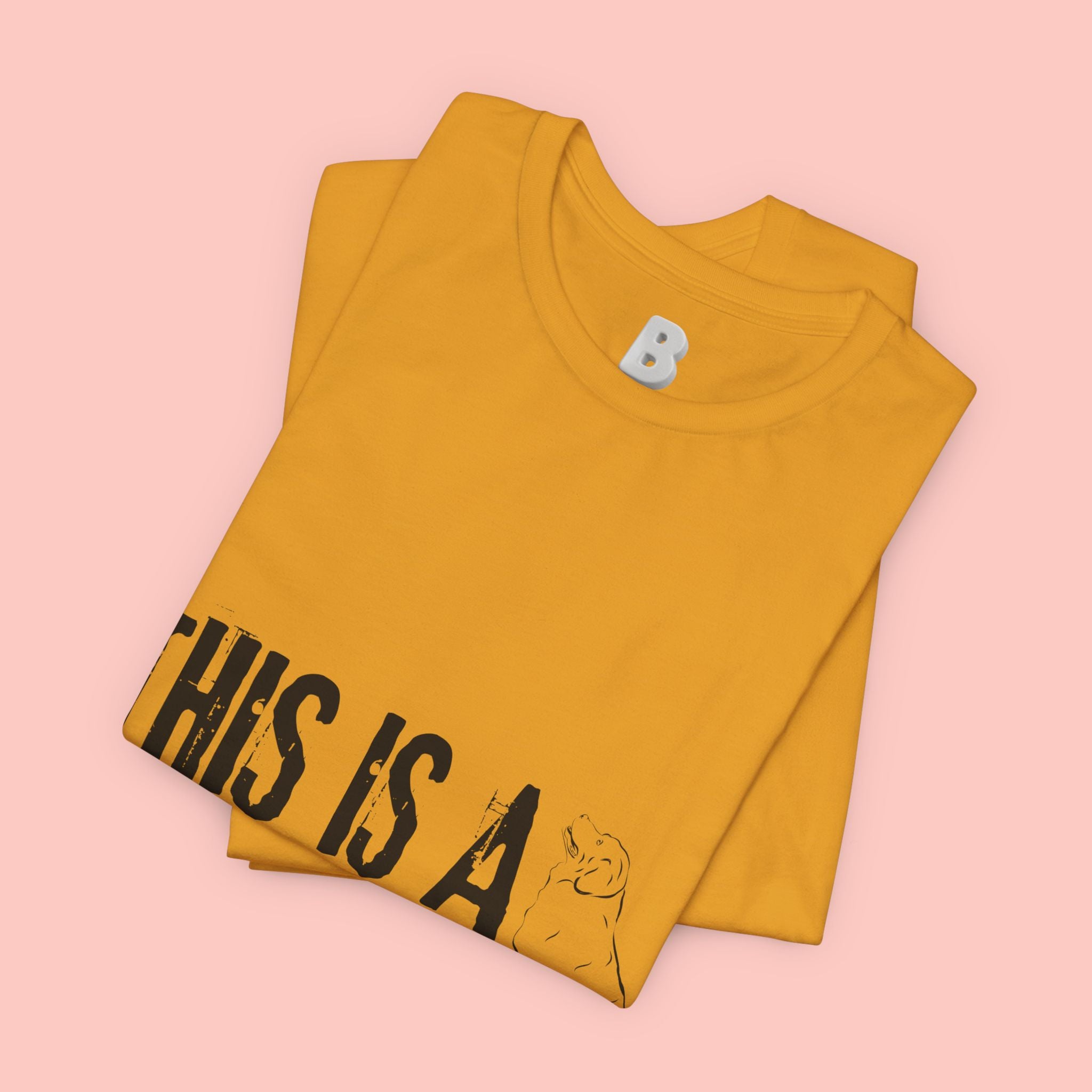 Dog Mom T-Shirt – "This Is A Dog Mom" Graphic Tee