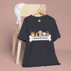 Dog Lover T‑Shirt — "United By Bones" Cute Cartoon Dogs Tee