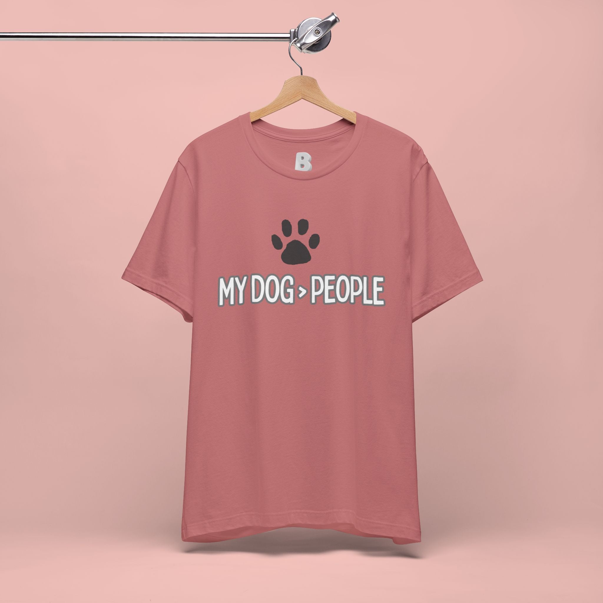 My Dog People T-Shirt — Dog Paw Graphic Tee for Dog Lovers