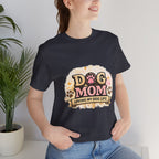 Dog Mom T-Shirt – "Loving My Dog Life" Cute Paw Print Tee for Pet Moms
