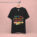 Just A Girl Who Loves Dogs T-Shirt