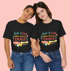 Just A Girl Who Loves Dogs T-Shirt