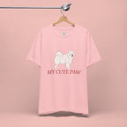 My Cute Paw Samoyed T‑Shirt — Cute Dog Graphic Tee for Pet Lovers