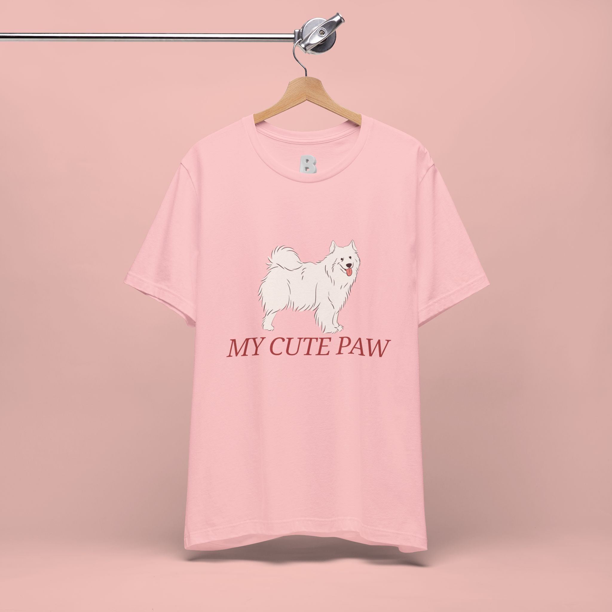 My Cute Paw Samoyed T‑Shirt — Cute Dog Graphic Tee for Pet Lovers