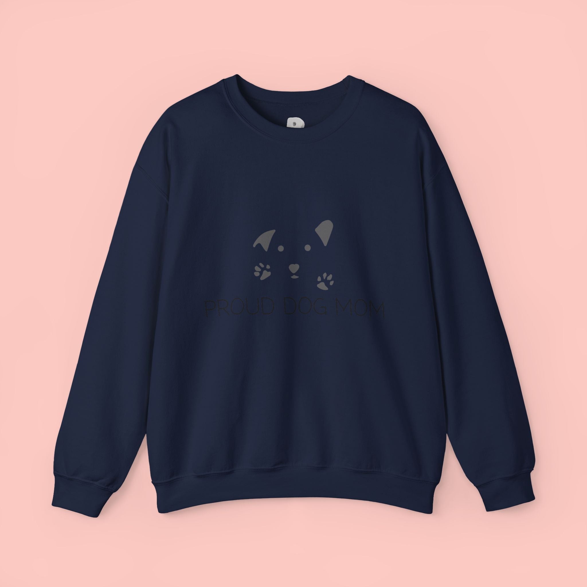 Proud Dog Mom Crewneck Sweatshirt