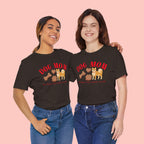 Dog Mom T-Shirt — Cute Shiba & Treats “My Dog Is My Whole World” Tee