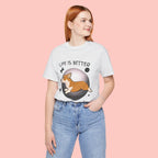 Life Is Better With My Dog Corgi T-Shirt