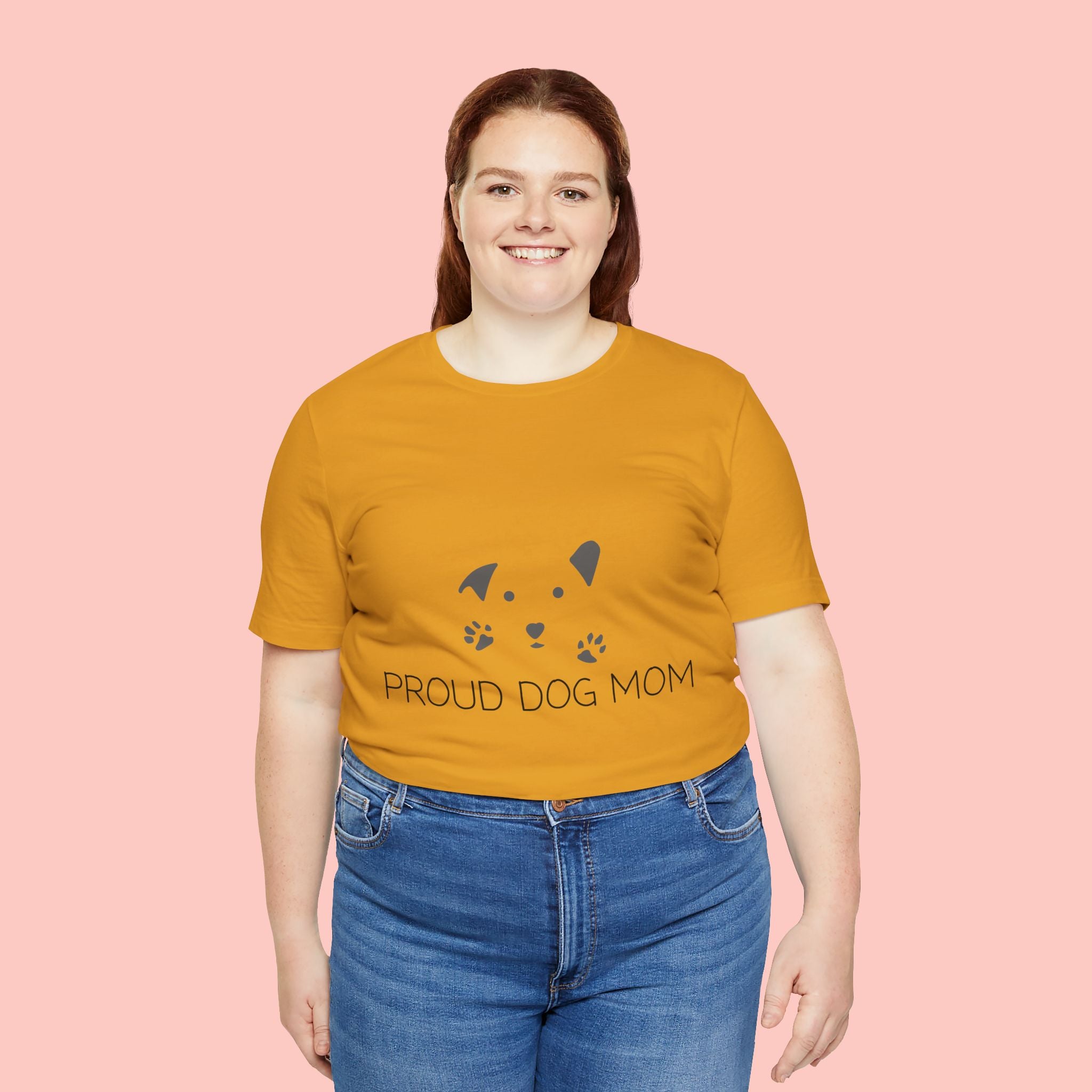 Proud Dog Mom T-Shirt — Cute Paw Print Dog Mom Tee