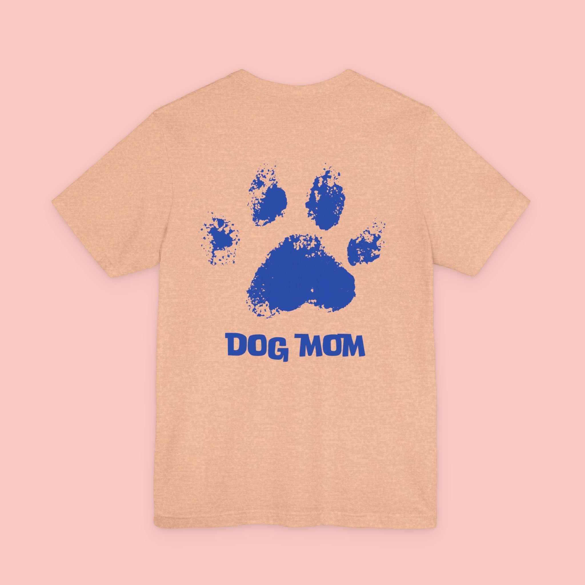 Dog Mom Paw Print T-Shirt