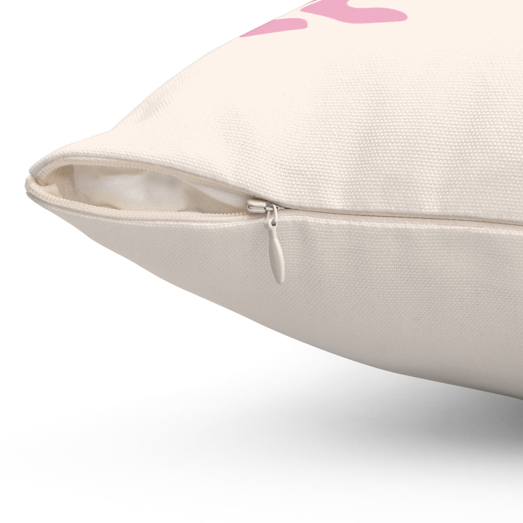 My Dog Is My Baby Pink Dachshund Pillow — Cute Pet Mom Decorative Throw Pillow